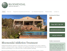 Tablet Screenshot of bloemendalclinic.com